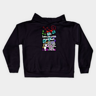 Paw prints Kids Hoodie